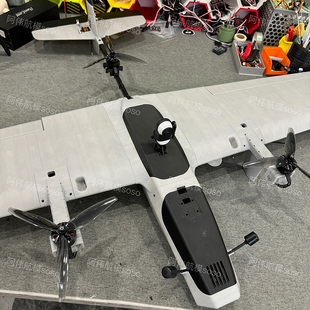 3D打印航模固定翼飞机Y3垂起固定翼FPV无人机双发飞机第一视角