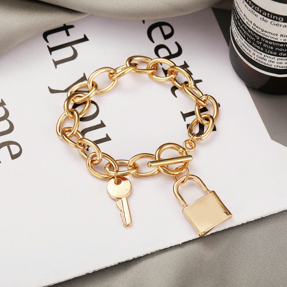 Heavy Chain Lock Bracelet 2-in-1 Wrist & Ankle Chain - Product image 3
