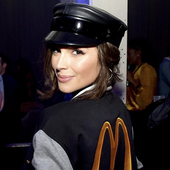 icap漆皮贝克男孩帽欧美平顶鸭舌报童礼帽时尚 优雅PU画家司机帽