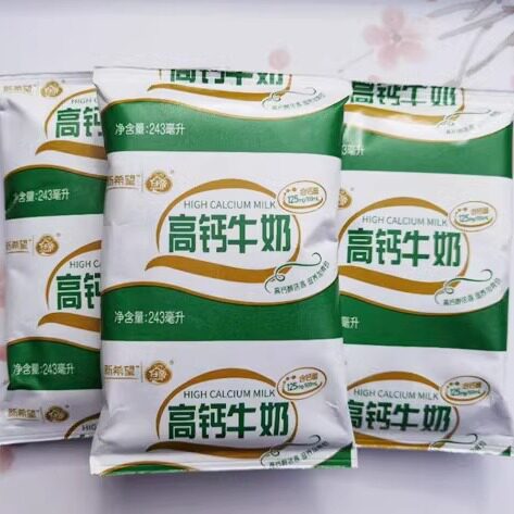 新希望高钙牛奶袋装白帝早餐合肥