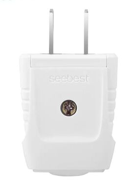 视贝两插头二极可拆两脚插头二极白色扁插头二极电源插头TL10B