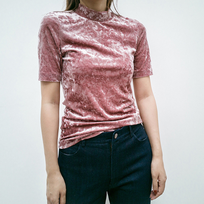 苇种子ReedSeed｜丝绒立领打底衫 RS06026-1