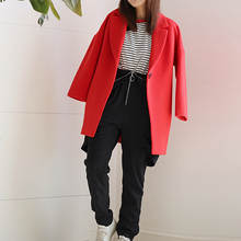 100%羊毛大衣 廓形简约经典 RS03005