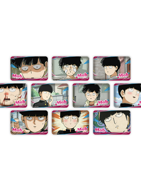 ComeFor路人超能100周边灵能绽放系列马口铁吧唧徽章盲袋卡片现货