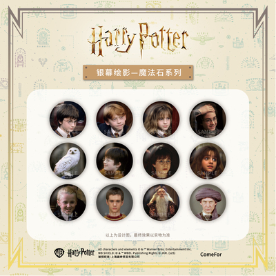 哈利·波特银幕绘影系列徽章端盒