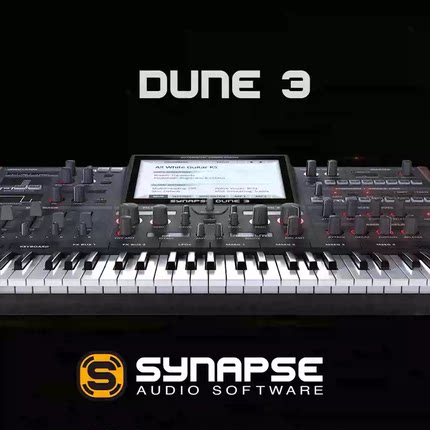 沙丘合成器Synapse DUNE3扩展100套全新电音制作音色插件Win/MAC
