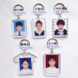 Прозрачный акриловый брелок, фотография, съемная фоторамка, «сделай сам»