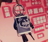 Прозрачный брелок, акриловая фоторамка, подвеска