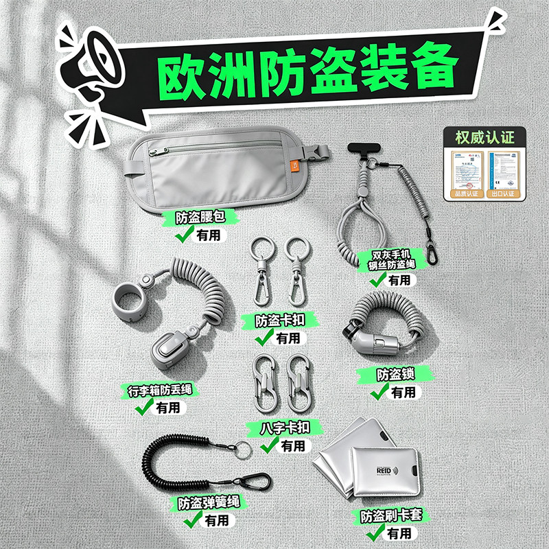 出国旅游行李箱防盗七件套