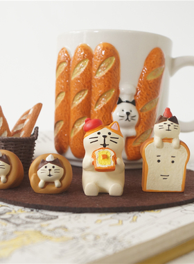 杂货各种猫咪摆件日式车载