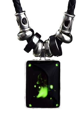 十二星座项链男款潮牌星空吊坠女百搭简约夜光梦幻学生挂件