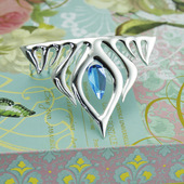 创意发饰冰雪公主发饰奇缘卡通火与冰欧美时尚 冰雪女王皇冠 新款