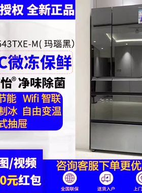 Panasonic/松下NR-F543TXE-M风冷无霜一级变频多门家用电冰箱528L