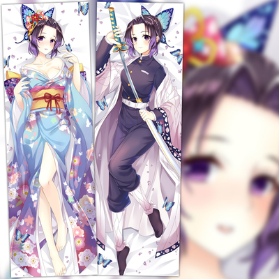 鬼灭之刃蝴蝶忍等身抱枕套定制动漫周边礼物Kochou Shinobu虫柱