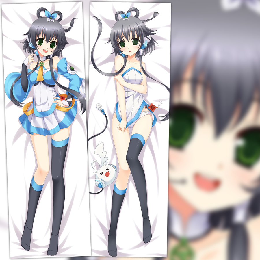 vocaloid3 洛天依 动漫周边二次元等身抱枕 v家 2wt抱枕套靠枕