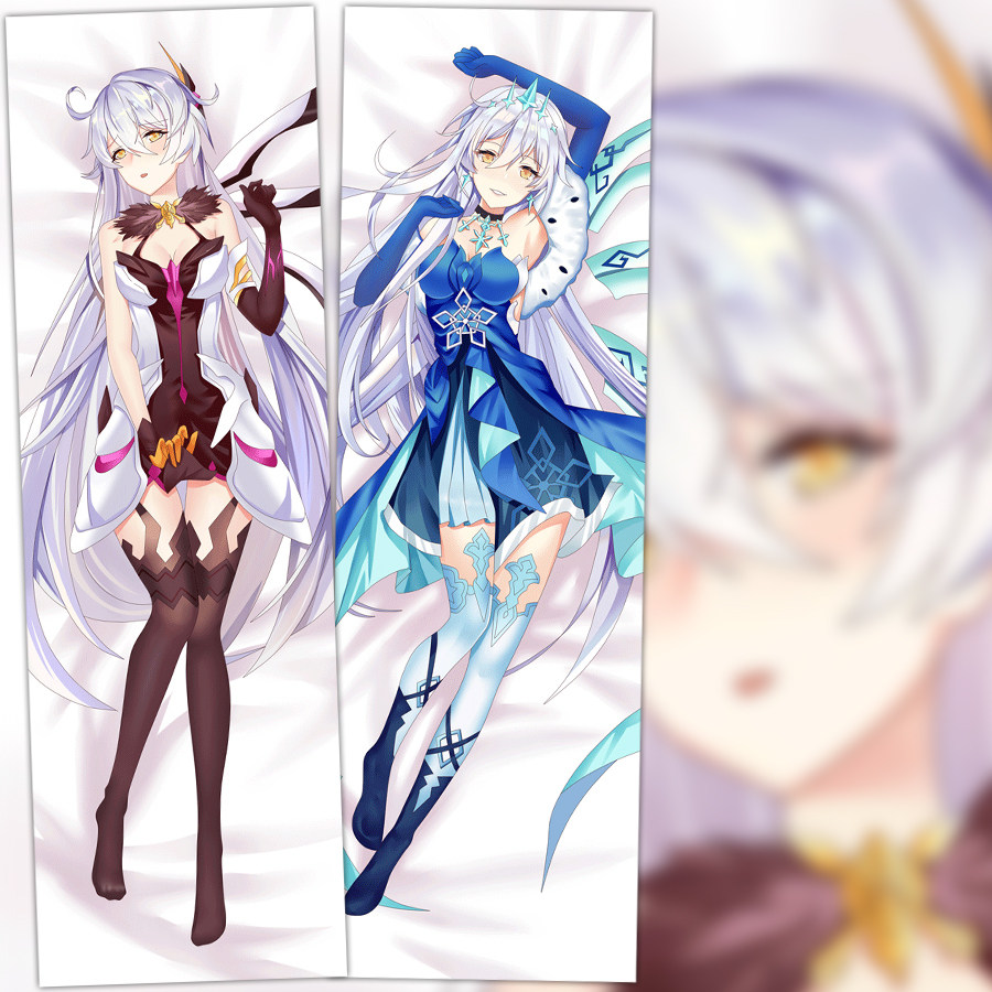 崩坏学园3 琪亚娜空之律者 凛冬女帝 双层动漫等身抱枕 2wt抱枕套