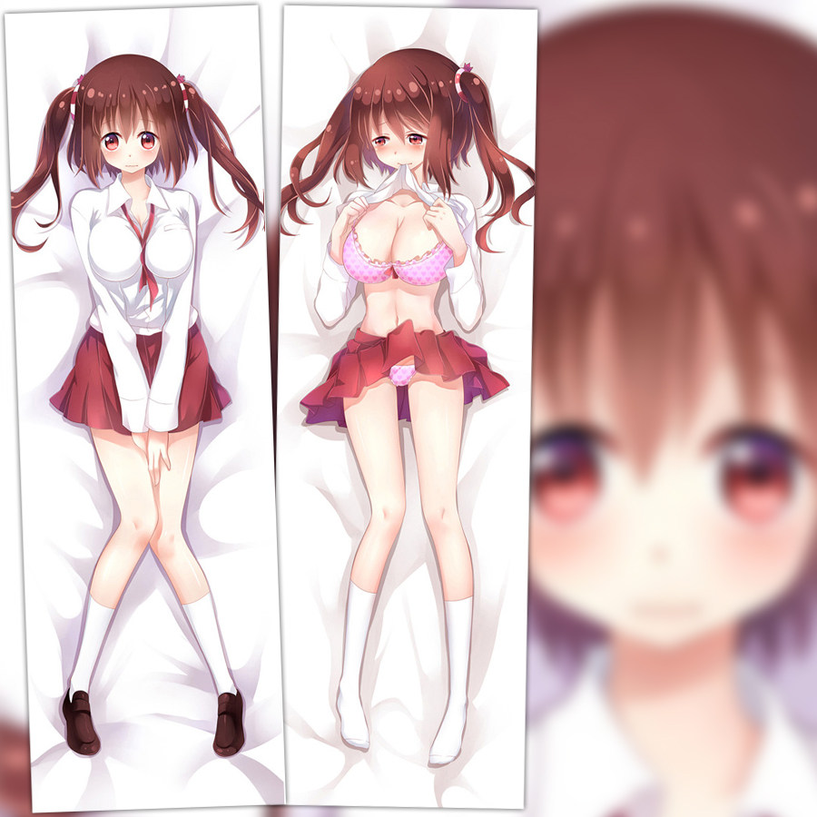 动漫 双面等身抱枕 海老名菜菜 干物妹!小埋 靠枕方枕 2wt抱枕套