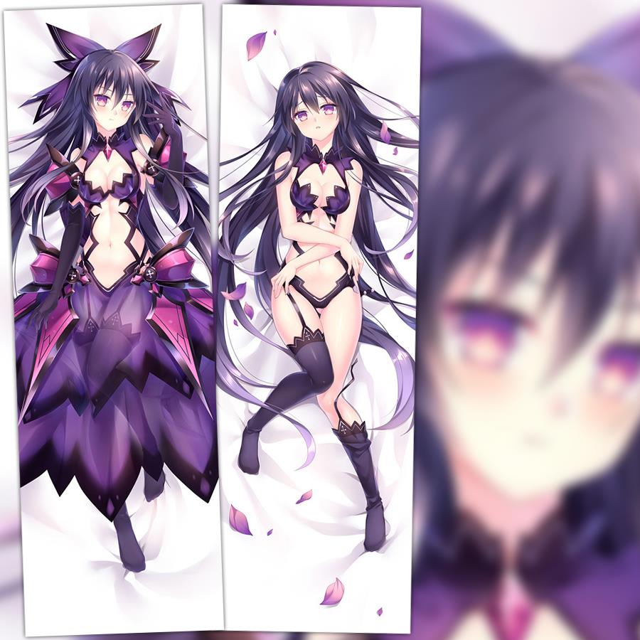 约会大作战 夜刀神十香 动漫等身抱枕 2WT抱枕套