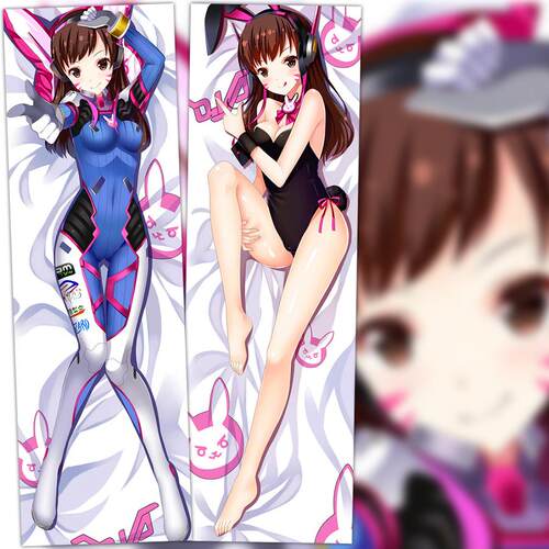 守望先锋宋哈娜等身抱枕Overwatch 半藏 小美黑百合麦克雷长枕套