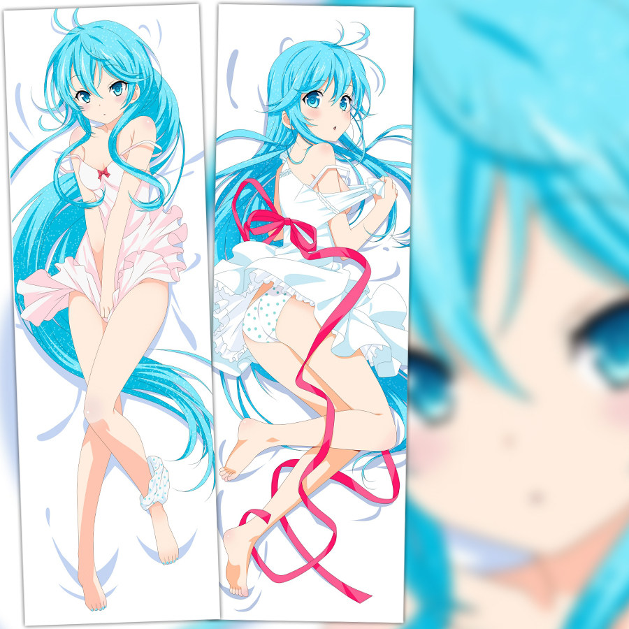 电波女与青春男 藤和艾莉欧 表妹 动漫等身抱枕 2wt抱枕套靠枕