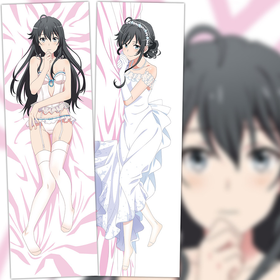 我的青春恋爱物语果然有问题 雪之下雪乃 礼服 二次元等身抱枕diy