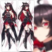 崩坏3三周边希儿魇夜星渊等身抱枕套动漫二次元 全身宅男定做双面