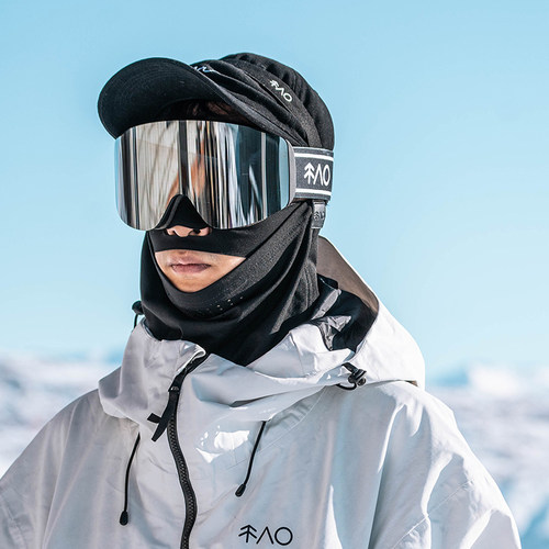 雪否  滑雪护脸面罩秋冬头套防风防寒专业户外运动男女款滑雪专用