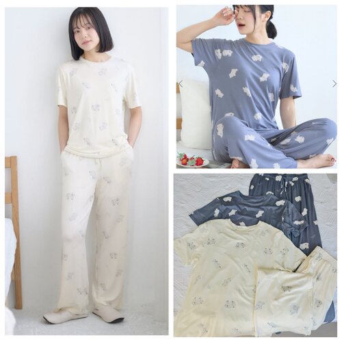 夏季软糯睡衣女莫代尔家居服冷感