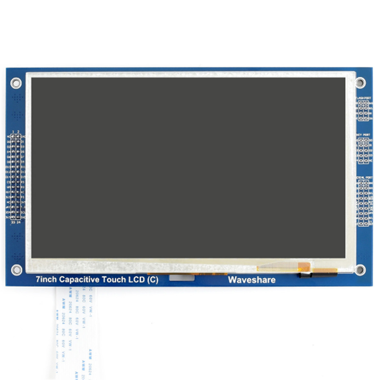 微雪gt911触控芯片7寸电容触摸屏led背光 tft 800×480 i2c接口