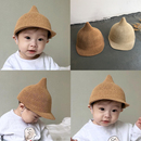 2岁可爱造型遮阳防晒帽防风帽子 婴儿童草帽韩国宝宝0 夏款 ins爆款