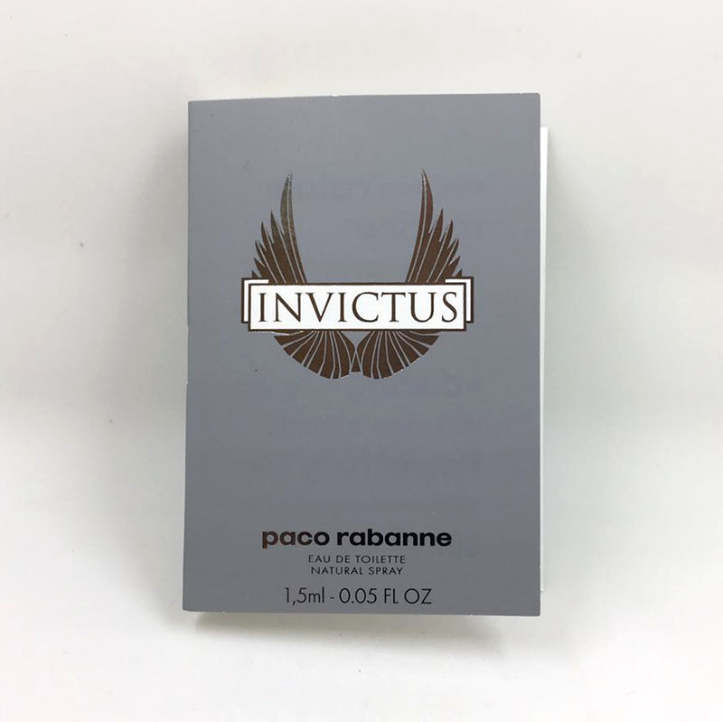 试用装paco rabanne INVICTUS帕高勇者男士淡香水小样持久清新-封面