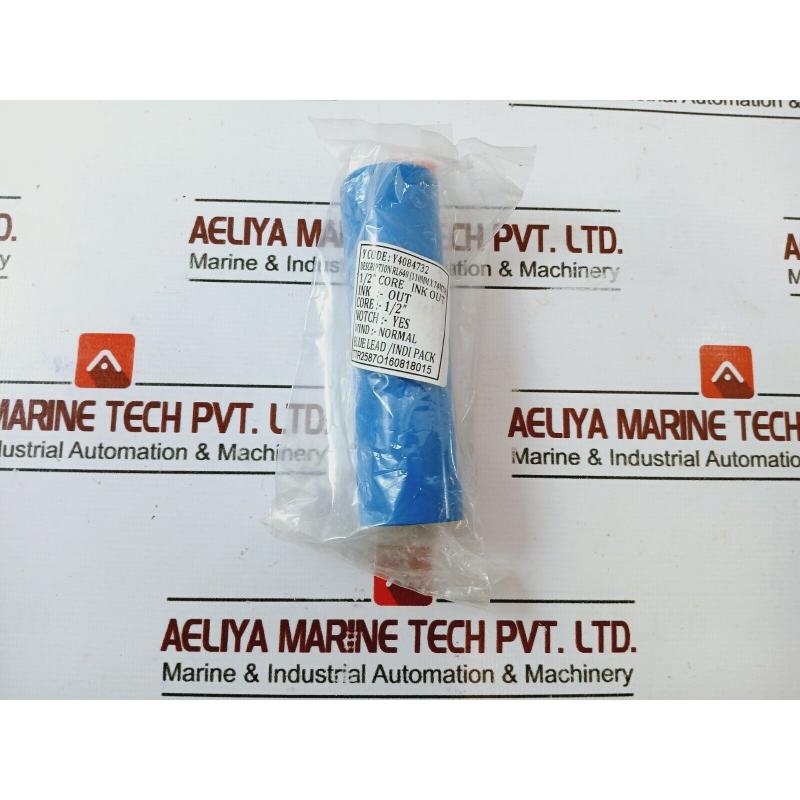 原装供应Y4084732 RL640 蓝色铅带卷 110 毫米 x 74 米 1/2 英寸