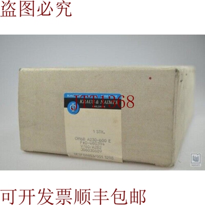 原装供应Kraus & Naimer CH16B A230-600 E，灭弧室/灭弧室 - 新