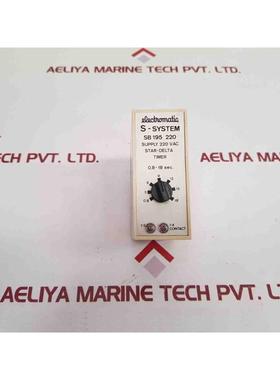 原装供应Electromatic s-system sb 195 220 星三角定时继电器 0.
