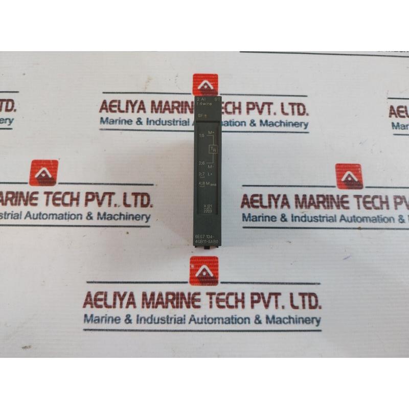 原装供应Simatic S7 6ES7 134-4GB11-0AB0 2 Ai I 4线模拟量电子