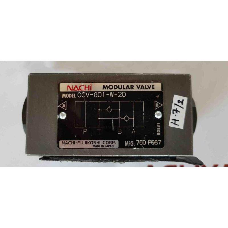 原装供应那智不二越 OCV-G01-W-20 Modulo Valvola