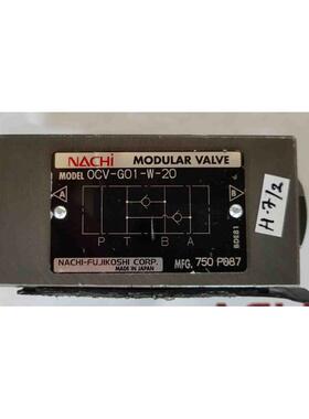 原装供应那智不二越 OCV-G01-W-20 Modulo Valvola