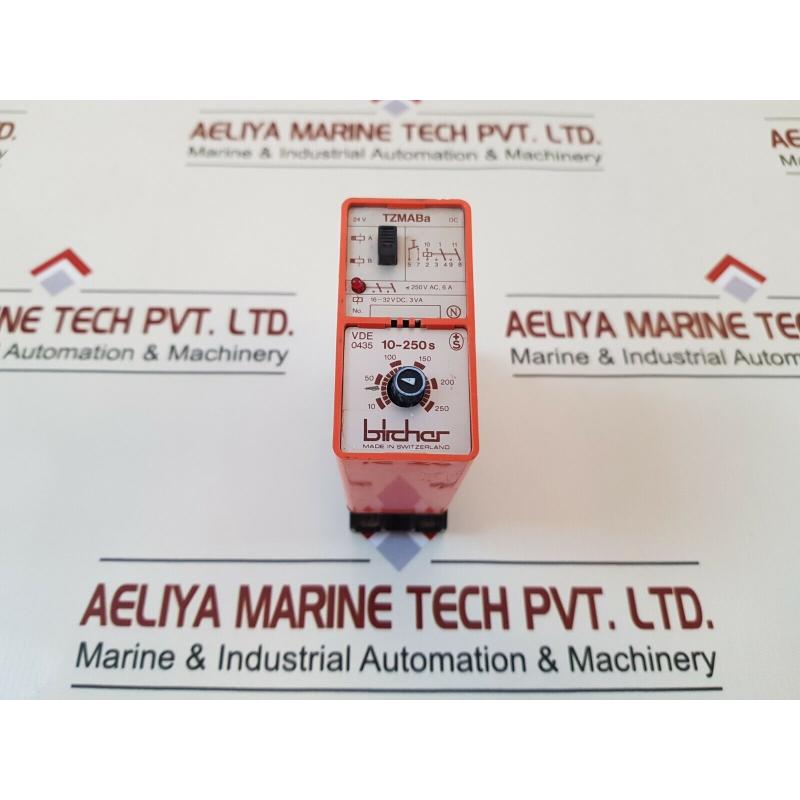 原装供应Bircher TZMABA 时间延时继电器 10-250S VDE 0435