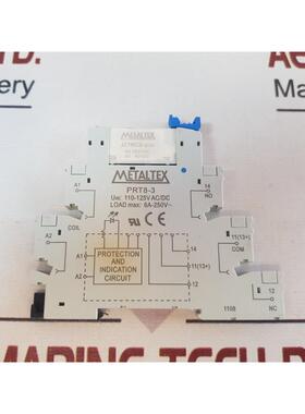 原装供应Metaltex PRT8-3 6A 250VAC