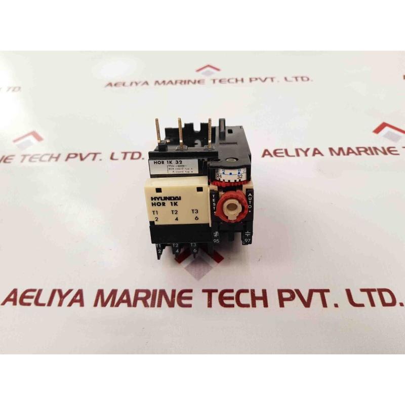 原装供应现代 HOR 1K 32 热过载继电器 AC11 380V 5a