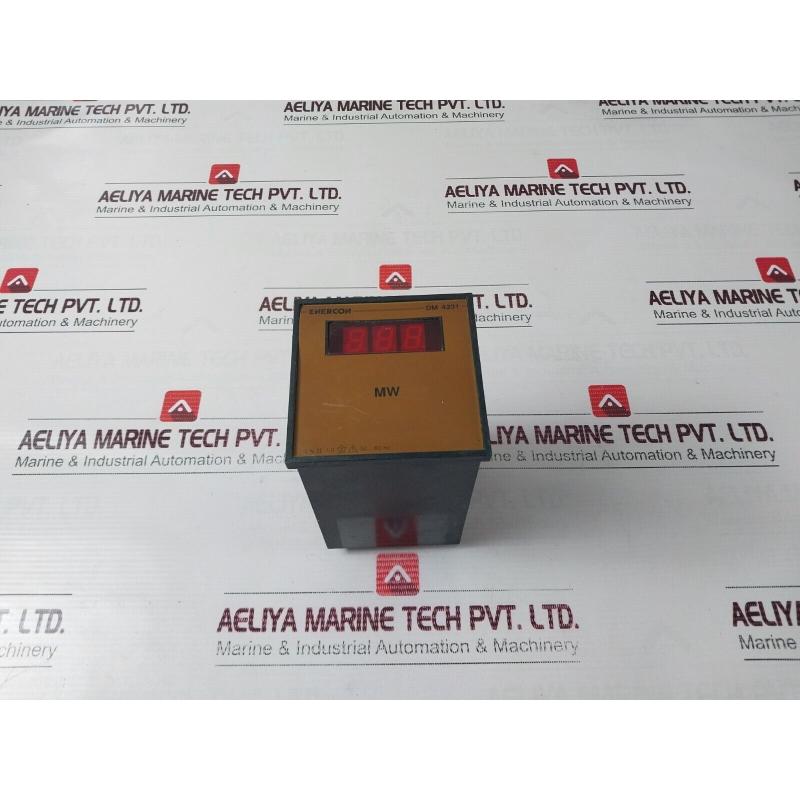 原装供应Enercon Dm 4231 数字面板 1.0 50-60 Hz 300/5A CT 5.72