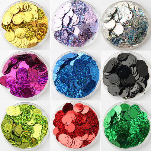 diy辅料圆形饰品配件衣服亮片