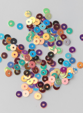 亮片 4mm珠片 diy儿童幼儿园手工材料 服装辅料 舞蹈服配件