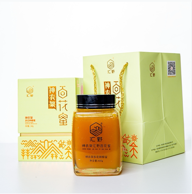 神农架高海拔深山野花蜜地标百花蜜蜂蜜云蜜中华蜂土蜂蜜纯蜂蜜