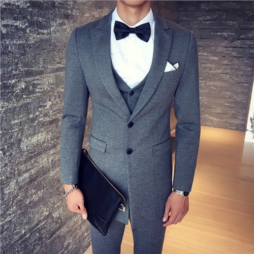 Costume homme en coton pour automne - Ref 1579933 Image 3