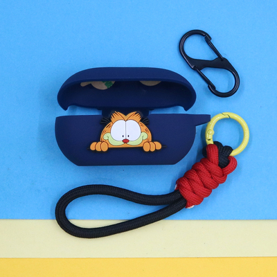 适用Beats Solo Buds真无线蓝牙耳机保护套简约小清新可爱萌中文字显眼包晓组织小仙女靓女手绳挂饰硅胶软壳