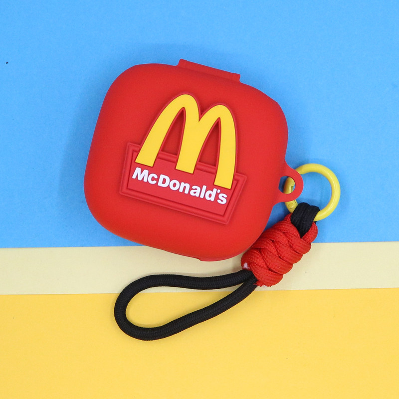 适用HUAWEI华为FreeArc挂耳开放式蓝牙耳机保护套潮酷简约可爱萌M记英文字创意手绳挂饰连体防摔硅胶软壳