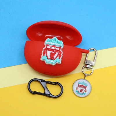 适用华为freebuds 7i/6i/5i蓝牙耳机保护套FreeClip荣耀LCHSE耳夹式1/2利物浦切尔西阿森纳皇马挂饰硅胶软壳