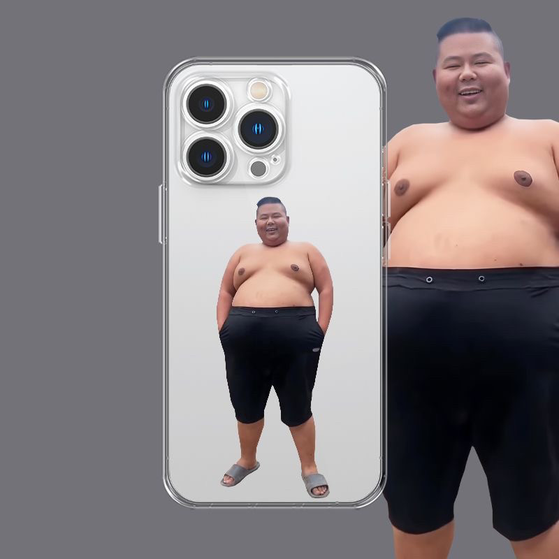 良子大胃袋表情包抽象网红B站周边手机壳适用iphone15promax苹果1