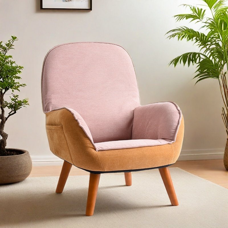 日式小型单人孕妇哺乳喂奶椅子小户型布艺懒人沙发休闲靠背椅,住宅家具,懒人沙发,淘宝优惠券,粉丝福利购,淘宝优惠卷